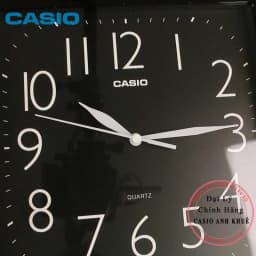 Thumbnail Đồng hồ treo tường Casio IQ-06-1DF đen ( cỡ ngang 25cm) 4