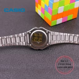 Thumbnail Đồng hồ Unisex Casio Vintage A158WA-1DF dây kim loại 2