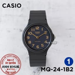 Thumbnail Đồng hồ unisex dây nhựa Casio chính hãng MQ-24 (34mm) (tay nam nhỏ và nữ) 3