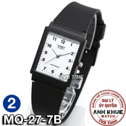 Thumbnail Đồng hồ unisex dây nhựa Casio chính hãng MQ-27 & MQ-38 (tay nam nhỏ và nữ) 4