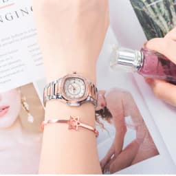 Thumbnail Đồng hồ WWOOR chống thấm nước kiểu dáng sang trọng cho nữ 8874 2