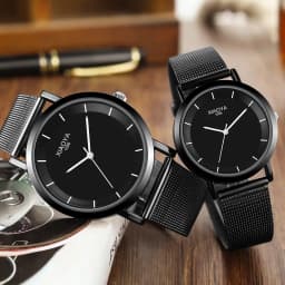 Thumbnail Đồng Hồ Xiaoya 1096 Dây Kim Loại Thanh Lịch Dành Cho Cặp Đôi 1