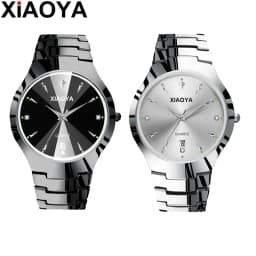 Thumbnail Đồng Hồ XiaoYa 1239 Dây Thép Cho Cặp Đôi 1