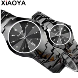 Thumbnail Đồng Hồ XiaoYa 1239 Dây Thép Cho Cặp Đôi 2