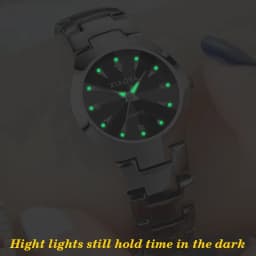 Thumbnail Đồng Hồ XiaoYa 1239 Dây Thép Cho Cặp Đôi 4
