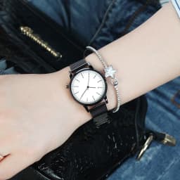 Thumbnail Đồng Hồ Xiaoya 1251 Với Dây Kim Loại Dành Cho Cặp Đôi 4
