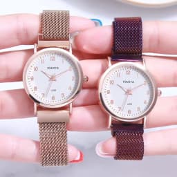 Thumbnail Đồng Hồ XiaoYa 1258 Dây Đeo Kim Loại Cho Nữ Thời Trang 1