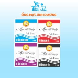 Thumbnail Ống mực bút máy Ánh Dương thay mực không cần bơm, nhanh khô không nhòe 1