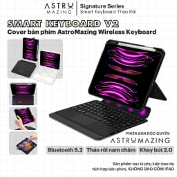 Thumbnail Ốp bàn phím tháo rời AstroMazing cho i.Pad 18/20/22/M1M2 Pro 11 12.9 10.2 Mini 6 1