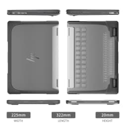 Thumbnail Ốp Bảo Vệ Cho 14 "HP Envy X360 2 Trong 1 2K Màn Hình Cảm Ứng 2024 Phát Hành Vỏ Bền Chống Sốc Có Cạnh TPU Chống Trầy Xước Thời Trang Đứng 3