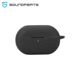 Thumbnail Ốp Case SoundPEATS Pearlclip Pro Silicone Có Móc Khóa (Đen) 1