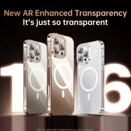 Thumbnail Ốp Điện Thoại Awei Trong Suốt Từ Tính Chống Va Đập Cho iPhone 16 Pro Max / 15 / 14 / 13 / 12 / 11 Plus Hỗ Trợ Sạc Không Dây 2
