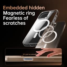 Thumbnail Ốp Điện Thoại Awei Trong Suốt Từ Tính Chống Va Đập Cho iPhone 16 Pro Max / 15 / 14 / 13 / 12 / 11 Plus Hỗ Trợ Sạc Không Dây 4