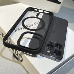 Thumbnail Ốp Điện Thoại Từ Tính viền màu P46 KOLEAD đạt chuẩn Chống Va Đập Cho iphone 16 15 14 Pro Max plus 13 12 11 Pro Max 2