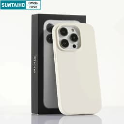Thumbnail Ốp điện thoại mềm silicon lỏng màu xanh thẩm mỹ cao cấp Suntaiho Cặp đôi cao cấp Vỏ chống sốc phong cách đơn giản cho IPhone 11 12 13 14 15 16 Pro Max IP 7 8 Plus Iphon X Xs XR Xs Max 2