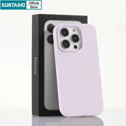 Thumbnail Ốp điện thoại mềm silicon lỏng màu xanh thẩm mỹ cao cấp Suntaiho Cặp đôi cao cấp Vỏ chống sốc phong cách đơn giản cho IPhone 11 12 13 14 15 16 Pro Max IP 7 8 Plus Iphon X Xs XR Xs Max 3