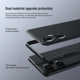 Thumbnail Ốp điện thoại 
NILLKIN bằng PC cứng siêu mỏng chống sốc chống dấu vân tay cho Redmi Note 12 Turbo 2