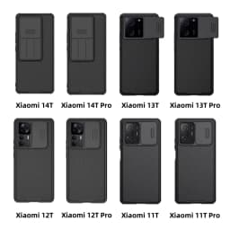 Thumbnail Ốp điện thoại Nillkin Luxury CamShield Xiaomi 14T Pro 13T Pro 12T Pro 11T Pro 12S 11 Lite 12X Ốp điện thoại trượt máy ảnh Ốp điện thoại chống sốc mờ 2