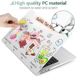 Thumbnail Ốp laptop Batianda thích hợp cho MacBook Pro 13 14 16 M4 M3 M2 M1 Air 13.6 15" A2941 A3113 A3114 A2681 A2338 Air13 M1 A2337 A2179 A1932 Air11 12 13 A1466 A1369 2