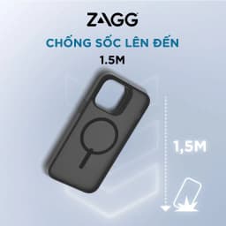 Thumbnail Ốp lưng bảo vệ chống sốc lên tới 1.5 ZAGG Hampton Magsafe bảo hành 1 năm 1 đổi 1 3