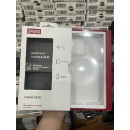 Thumbnail Ốp lưng bảo vệ ZAGG Clear - trong suốt, mỏng nhẹ và chống sốc tốt cho iPhone 14/Plus/Pro/ProMAX 1