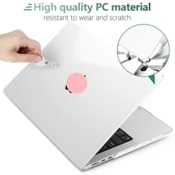 Thumbnail Ốp Lưng Cứng Cho MacBook Pro13 14 16 M4 M3 M2 M1 Air13 13.6 15" A2941 A2681 A2338 Air13 A2337 A2179 A1932 A1466 Pro Retina 13.3 A1708 A1706 A1502 A2251 Pha Lê Trong Suốt 1