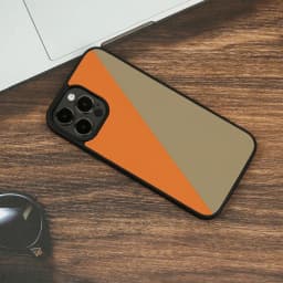 Thumbnail Ốp lưng Iphone thủ công da epsom cao cấp OP102 - phối hai màu- viền TPU chống sốc Bụi Leather 4