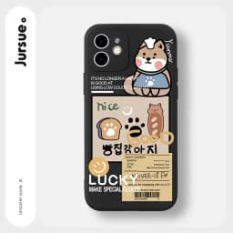 Thumbnail Ốp lưng JURSUE chống bẩn hoạt hình dễ thương đẹp cho iPhone 16 15 14 13 12 11 Pro Max SE 2020 X XR XS ip 8 7 Plus kute Y366 2