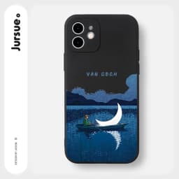 Thumbnail Ốp lưng JURSUE hình cặp đôi dễ thương đẹp cho iPhone 16 15 14 13 12 11 Pro Max SE 2020 X XR XS ip 8 7 Plus XYY2046 3