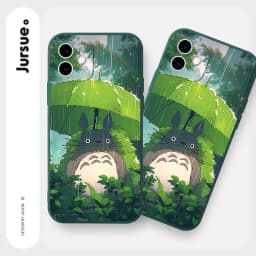 Thumbnail Ốp lưng JURSUE mềm chống bẩn hoạt hình độc lạ Cho iPhone 16 15 14 13 12 11 Pro Max SE 2020 X XR XS ip 8 7 Plus kute Y3881 1