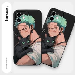 Thumbnail Ốp lưng JURSUE mềm chống bẩn hoạt hình độc lạ ngầu Cho iPhone 16 15 14 13 12 11 Pro Max SE 2020 X XR XS ip 8 7 Plus Y3889 1