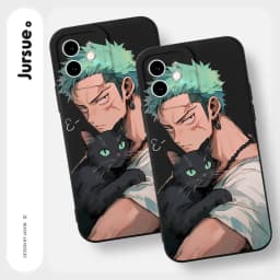Thumbnail Ốp lưng JURSUE mềm chống bẩn hoạt hình độc lạ ngầu Cho iPhone 16 15 14 13 12 11 Pro Max SE 2020 X XR XS ip 8 7 Plus Y3889 2