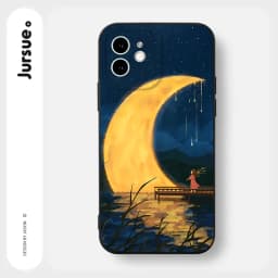 Thumbnail Ốp lưng JURSUE mềm chống bẩn hình dễ thương đẹp độc lạ Cho iPhone 16 15 14 13 12 11 Pro Max SE 2020 X XR XS ip 8 7 Plus Y3278 1