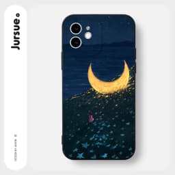 Thumbnail Ốp lưng JURSUE mềm chống bẩn hình dễ thương đẹp độc lạ Cho iPhone 16 15 14 13 12 11 Pro Max SE 2020 X XR XS ip 8 7 Plus Y3278 2