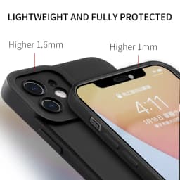 Thumbnail Ốp lưng JURSUE mềm chống sốc chống bẩn viền vuông cho iPhone 16 15 14 13 12 11 pro max se 2020 x xr XS ip 8 7 Plus Y0 4