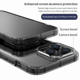 Thumbnail Ốp lưng JURSUE silicon mềm chống sốc viền vuông Cho iPhone 15 14 13 12 11 Pro Max SE 2020 X XR XS 8 7 ip 6S 6 Plus YCS6 3