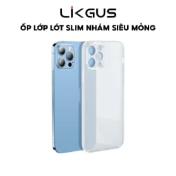Thumbnail Ốp Lưng Likgus Lớp Lót Slim Nhám Siêu Mỏng, Không Ố Vàng, Chống Vân Tay Dành Cho 11-12-13-14-15-16 1