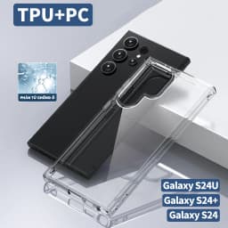 Thumbnail Ốp Lưng LIKGUS Trong Suốt Chống Ố Vàng, Viền Dẻo Chống Sốc Cho SamSung S24 - S24 PLUS - S24 ULTRA 2