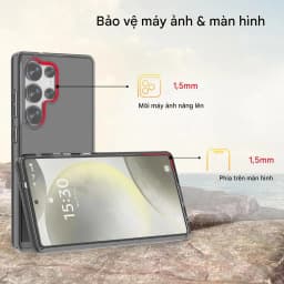 Thumbnail Ốp Lưng LIKGUS Trong Suốt Viền Dẻo Chống Sốc, Chống Ố Dành Cho SamSung S25 - S25 PLUS - S25 ULTRA 2