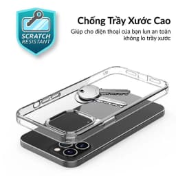 Thumbnail Ốp Lưng Likgus Trong Suốt Viền TPU Chống Sốc Lưng Nhựa PC Cứng Chống Ố Vàng Cho IP 11-12-13-14-15-Pro-Plus-Promax 3