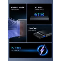 Thumbnail Ốp lưng SSD ORICO HDD Hỗ trợ UASP 6Gbps Tương thích với Mac M1 và M2 2