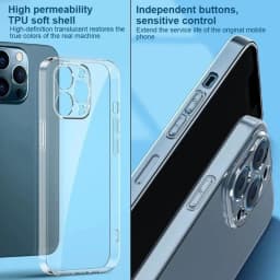 Thumbnail Ốp lưng trong suốt Cao Cấp P43/P12 KOLEAD chống xước, chống ố Iphone 7 8 x xs xsm 13 12 11 14 15 16 promax PRO PLUS 2