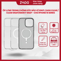 Thumbnail Ốp lưng trong ZAGG Clear / Clear Magsafe / Smoky Magsafe chống sốc 1.5m 1