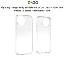 Thumbnail Ốp lưng trong ZAGG Clear / Clear Magsafe / Smoky Magsafe chống sốc 1.5m 4