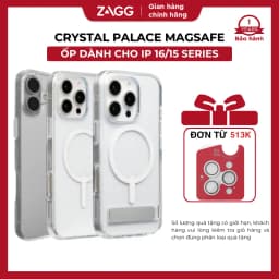 Thumbnail Ốp lưng trong ZAGG Crystal Palace MagSafe chống sốc 4m bảo hành 1 năm 1 đổi 1 1