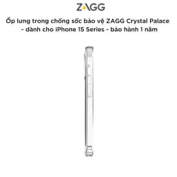 Thumbnail Ốp lưng trong ZAGG Crystal Palace MagSafe chống sốc 4m bảo hành 1 năm 1 đổi 1 4