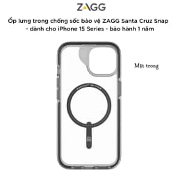 Thumbnail Ốp lưng trong ZAGG Santa Cruz Magsafe chống sốc 4m 2