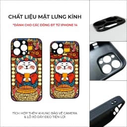 Thumbnail Ốp lưng Unique Case dành cho điện thoại iPhone Tết Collection Mèo Thần Tài TET037 2