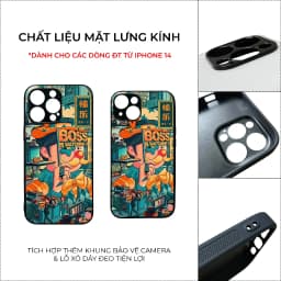 Thumbnail Ốp lưng Unique Case dành cho iPhone Chất CHAT023 "Boss is watching" 2