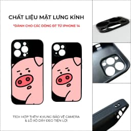 Thumbnail Ốp lưng Unique Case dành cho iPhone hình heo Animal ANI068 1